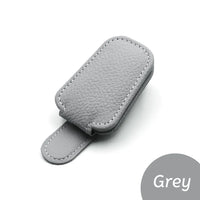 Sleek Leather Car Sunglasses Holder™
