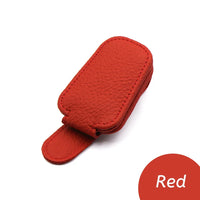 Sleek Leather Car Sunglasses Holder™